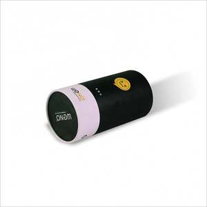 Boîte cadeau en papier kraft pour bougies, boîtier rond en carton avec logo de beauté, nouvelle collection - Product Image 4