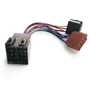 <span class=keywords><strong>Adaptateur</strong></span> universel de faisceau de câblage <span class=keywords><strong>ISO</strong></span> en PVC femelle mâle pour <span class=keywords><strong>autoradio</strong></span> compatible Volkswagen FAKRA Chrysler BMW Skoda - Product Image 4