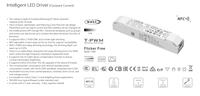PE-L20DCA DALI DT8 Protocole Triac Dimmable Plastique 9-42V 350/400/450/500mA Courant Constant RGB Couleurs Réglables Éclairage LED