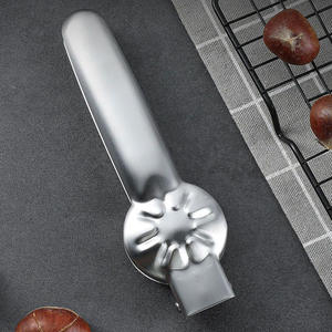 Casse-noix en acier inoxydable, gadgets de cuisine manuels, pince à châtaignes, ouvre-noix, éplucheur de noix, pince à châtaignes - Product Image 3