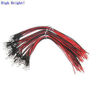 Prewired 220V AC Pre Dây 3Mm 5Mm 8Mm 10Mm LED Ánh Sáng Đèn Bulb Prewired Phát Ra LED Diode Với Điện Trở - Product Image 3