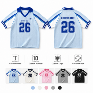 Suéter de Fútbol Personalizado, Estilo Vintage, Jersey Deportivo Tejido para el Día del Partido - Product Image 6