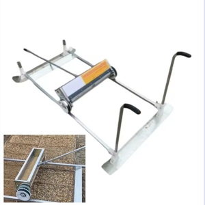 Manual Rice Planting <b>Machine</b> Soil Cover Seeder Hand-Pushed Nursery Paddy Seeding Equipment <b>Row</b>-Adjustable - Product Image 1