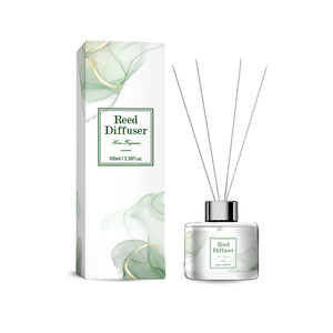 Biểu Tượng Tùy Chỉnh Bán Buôn Cá Nhân Sang Trọng Nhà fireless 100Ml Chai Thủy Tinh Hương Liệu Reed Khuếch Tán Bộ Với Nhãn Hiệu Riêng - Product Image 3