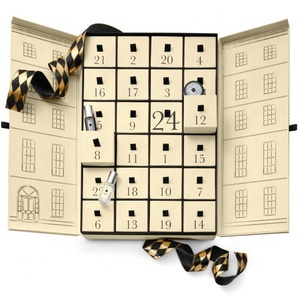 Boîte cadeau <span class=keywords><strong>calendrier</strong></span> <span class=keywords><strong>de</strong></span> <span class=keywords><strong>l</strong></span>'<span class=keywords><strong>avent</strong></span> cosmétique faite à la main avec revêtement UV et logo personnalisé pour les <span class=keywords><strong>soins</strong></span> <span class=keywords><strong>de</strong></span> la peau et les outils <span class=keywords><strong>de</strong></span> maquillage, nettoyant visage - Product Image 1