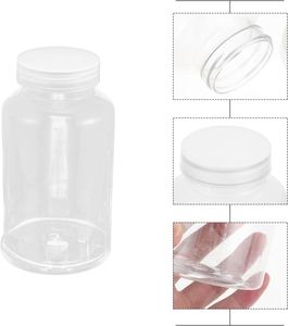 75ml 120ml 150ml <b>200ml</b> Custom Color Label PET Pharmaceutical Vitamin Capsule Supplement Packaging Screw Cap Screen Printed Pills - Product Image 3
