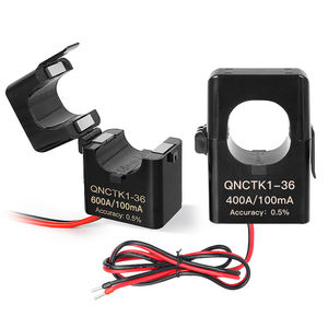 分体式电流互感器 QNCTK1-36 600A 100mA 400A 50mA 300A 1V 200A 333mV 开式电流传感器传感器交流钳形电流互感器 - Product Image 1