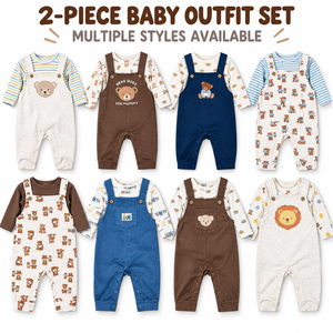 Set di <span class=keywords><strong>Abbigliamento</strong></span> per Neonati K30XL, Body a Maniche Lunghe con Salopette, Completi per Bambini da 0 a <span class=keywords><strong>9</strong></span> <span class=keywords><strong>Mesi</strong></span> in Cotone, Vendita all'Ingrosso - Product Image 2