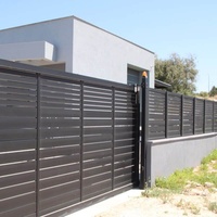 Portes en métal cachées par aluminium automatique de système de porte coulissante pour l'allée