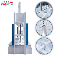 Machine de laminage de portes en PVC à cadre en H 75T pour la production de panneaux de porte alvéolés perforés et la fabrication de feuilles de porte en WPC