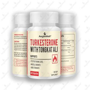 AegleWell Turkesterone & Tongkat Ali Supplément avec Ajuga Turkestanica Augmente l'endurance, la croissance musculaire maigre et la récupération - Product Image 1
