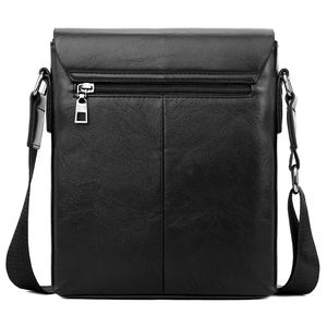 <span class=keywords><strong>VICUNA</strong></span> POLO accepter personnalisé propre Logo mode homme sac de messager minimaliste sac en cuir Pu messager ordinateur portable sac épaule - Product Image 3