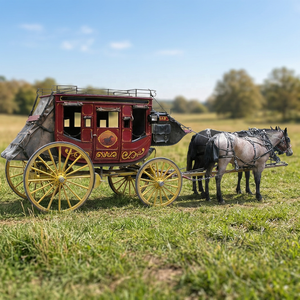 Chariot de mariage à chevaux 4 roues robuste de luxe à vendre – Offre spéciale - Product Image 1