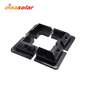 Soportes de montaje para Panel Solar, 4 esquinas sin taladro, resistentes a rayos UV, para RV, techo plano marino, Camping, furgoneta y caravana - Product Image 1