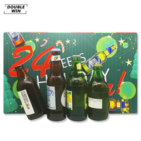 Boîte de calendrier de l'avent de bière compte à rebours vide personnalisé