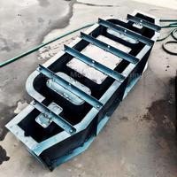 Moule pour blocs de protection de bords de rivière robustes, moule pour blocs de protection de talus en béton, coffrage pour blocs de revêtement préfabriqués