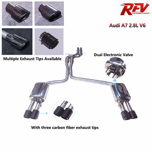 Sistema de Escape Valvetronic Catback Específico para <span class=keywords><strong>Audi</strong></span> A7 2.8L REV 2012, Acero Inoxidable con Acabado Pulido Espejo, Grosor de 1.5 mm - Product Image 6