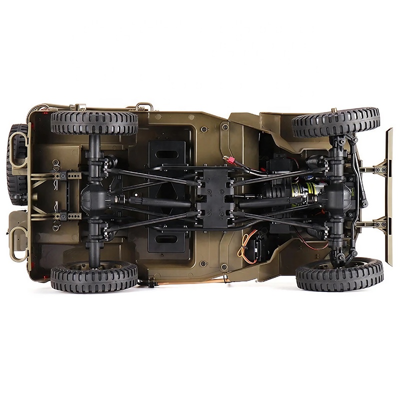 FMS ROCHOBBY1941MBスケーラーウィリーズジープ2.4G 4X4詳細な