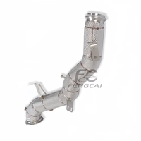Tuberías de Escape de Alta Calidad Ss304 para Mercedes-Benz C43 AMG W206 2.0T 2023-2025, Acelera la Respuesta del Turbo