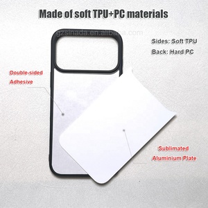 Bán buôn chống sốc 2D thăng hoa điện thoại di động Trường hợp khoảng trống cho Iphone 17 Pro - Product Image 2