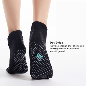 Calcetines de Yoga Antideslizantes para Mujer, Calcetines de Pilates con Agarre para Niñas, Calcetines de Ballet, con Logotipo Personalizado, Muestra <span class=keywords><strong>Gratis</strong></span>, Venta al Por Mayor - Product Image 4