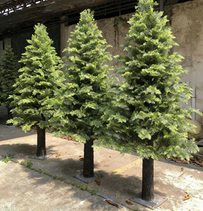 Feuilles de <span class=keywords><strong>sapin</strong></span> artificielles sur mesure de grande taille pour la décoration paysagère, fabrication sur mesure de divers arbres de grande taille, vente en gros par le fabricant - Product Image 3