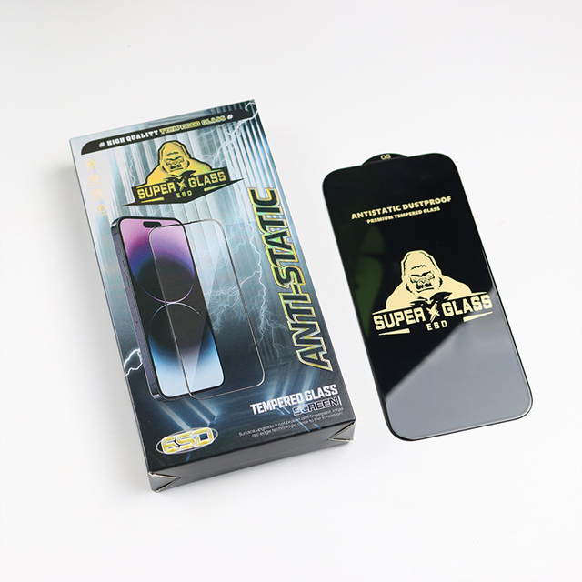 Clear ESD Screen Protector for Samsung S25 Ultra S24 Plus S23 0.18mm Ultra-thin Fingerprint Unlocking Tempered Glass