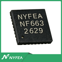 Lector/Grabador Sin Contacto de 13.56MHz, IC NF663, Compatible con ISO14443A, ISO/IEC 14443B, FeliCa, ISO15693, 848 Kbit/s, Interfaz I2C, SPI, UART
