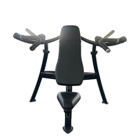 Machine de musculation commerciale de haute qualité pour presse à épaules assise, équipement de force pour salle de sport, banc incliné pour presse à épaules et pectoraux