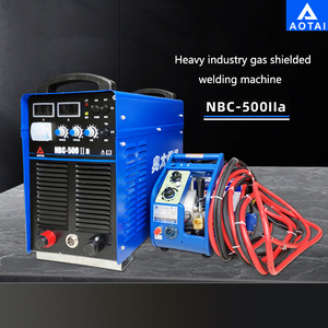 Machine à souder semi-automatique à gaz CO2 blindée IGBT en acier inoxydable industriel robuste Aotai NBC-500II 380V - Product Image 3