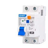Disjoncteur différentiel HUASHU NXBLE-63YH avec protection contre les fuites pour usage domestique