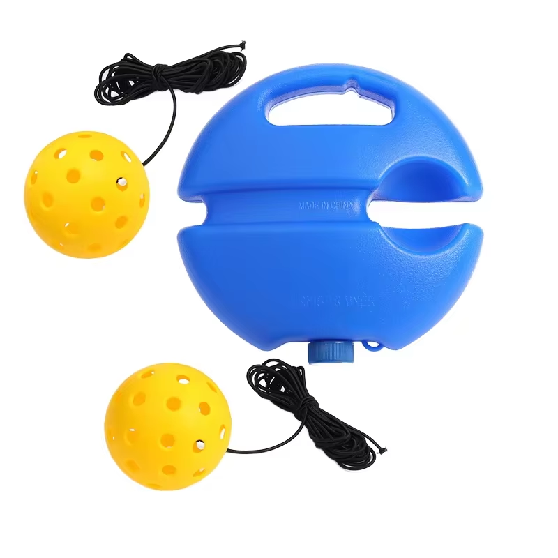 Hot Sale Premium Portable Pickleball Trainer Set Good Plastic Base Rebounder for Effective Training