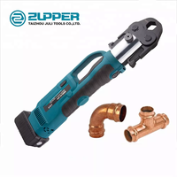 Zupper Pz-1550 outil de plomberie hydraulique à pression de tuyau en cuivre alimenté par batterie