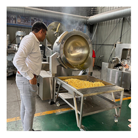 Máquina de Palomitas de Maíz Eléctrica Profesional, Industrial y Comercial, de Gran Capacidad, para Producción de Palomitas de Maíz Caramelizadas