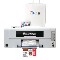 Impresora UV DTF A3 de 30 cm con cabezal de impresión Xp600 I3200 de 3 piezas, venta directa de fábrica Graphking, precio de máquina impresora plotter