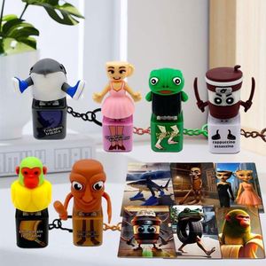 Jouets parlants en plastique, nouveauté, porte-clés italiens interactifs Tungtungtungsahur et Tralalo Shark, les plus vendus - Product Image 5