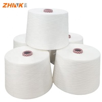 Fil de polyester 100% cationique teignable 32+40D à âme filée pour chaussettes fabriqué par un fabricant chinois