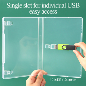 Boîte universelle transparente SUNSHING pour clés USB – Étui de protection pour clés flash USB (lot de 1) - Product Image 2
