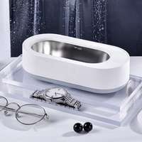 TOP Fabrication Nettoyeur De Bijoux À Ultrasons Portable Mini Nettoyeur À Ultrasons Machine Lunettes Bijoux Montres Nettoyant Ménage