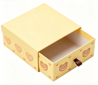 Boîte d'emballage en carton de type tiroir avec logo personnalisé, design personnalisé de haute qualité, pour cosmétiques, bijoux, boîte à tiroirs