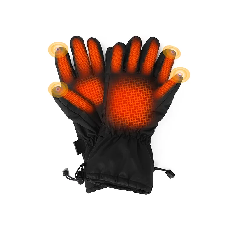 Wholesale Winter USB Electric Knitted Motorcycle Heated Gloves