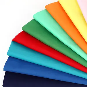 TC Lining Fabric 65%Polyester 35%Cotton 45*45S 110*76 Plain Woven Pocketing Fabric