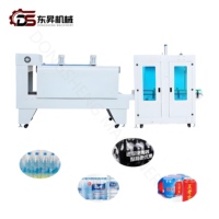 Máquina Automática para Envolver con Film Retráctil, Empaquetadora Industrial de Estilo Manga con Termoencogimiento para Botellas, Latas y Cajas en Multipack