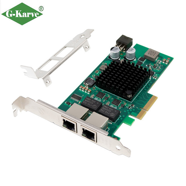 Wholesale PCIe X4 I226 Dual Ethernet Port 1Gbps PoE Internal Server Industrial Vision Image Acquisition Card for AOI Inspection