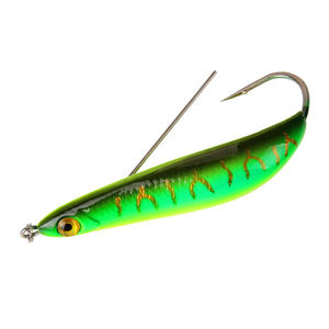 Señuelo de Pesca XY-409 Minnow de 8.5cm y 19.9g, Hundimiento Lento, Anzuelo Simple, Cebo Duro para Pesca de Lubina, Colores Verde, Azul, Negro, Dorado y Amarillo - Product Image 1