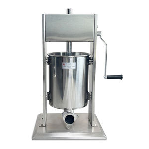 Jinkun Manual Model Worst Stuffer 10l Capaciteit Zelfgemaakte Worst Maker Roestvrij Staal Vacuüm Klysma Machine Fabriek Direct - Product Image 1