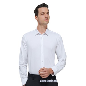 <span class=keywords><strong>Camicia</strong></span> Personalizzabile Tre Proof in Fibra di Bambù, <span class=keywords><strong>Camicia</strong></span> a Maniche Lunghe da <span class=keywords><strong>Uomo</strong></span>, <span class=keywords><strong>Camicia</strong></span> Senza Stiratura per <span class=keywords><strong>Uomo</strong></span> - Product Image 5