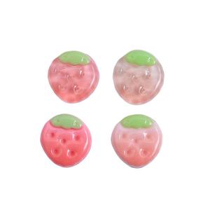 Mô Phỏng Mini Dâu Tây Flatback Nhựa Cabochon Cho Điện Thoại Phụ Kiện Tóc DIY Scrapbooking Trang Trí Thủ Công - Product Image 5