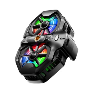 MEMO DL21 Back Clip Dual Cooling <b>Fan</b> Semiconductor Mobile Phone <b>Cooler</b> for Gaming and Live Streaming - Product Image 1