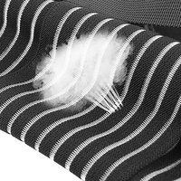 Ceinture de soutien lombaire élastique transfrontalière en maille respirante à double compression pour le contrôle du ventre, idéale pour l'haltérophilie et les squats